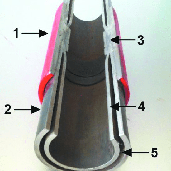 a double wall vacuum insulated tubing