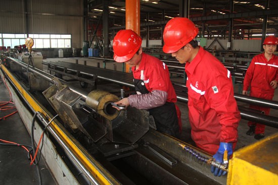 precision rolling pipe fine honing factory